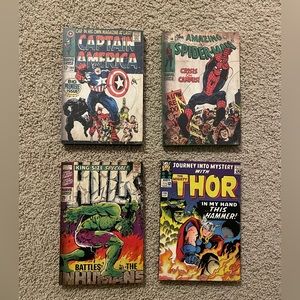 Super hero kids walk decor - wooden canvas